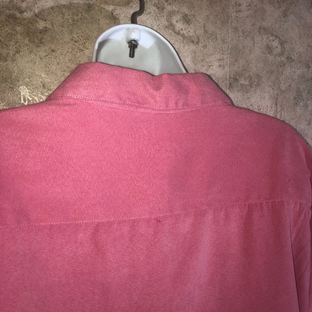 White Stag Long Sleeve Button-Down Blouse - Picture 10 of 11